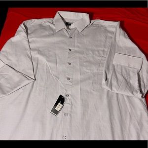 Alfani long sleeve plaid button down.